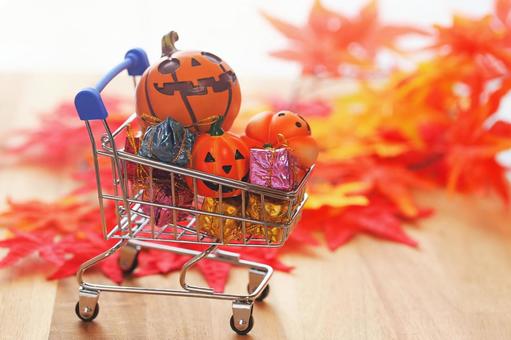 ハロウィンのプレゼントはいりませんか。 ハロウィンのプレゼントはいりませんか。 ハロウィン,かぼちゃ,プレゼントの写真素材