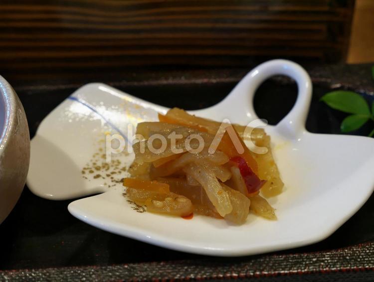 大根と人参の炒め煮 大根,人参,甘辛の写真素材