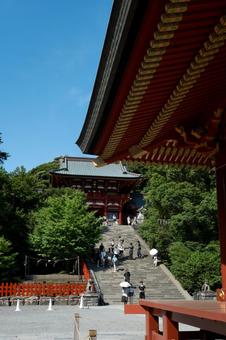 ［神奈川県鎌倉市］鶴岡八幡宮 鎌倉,鶴岡八幡宮,神社の写真素材