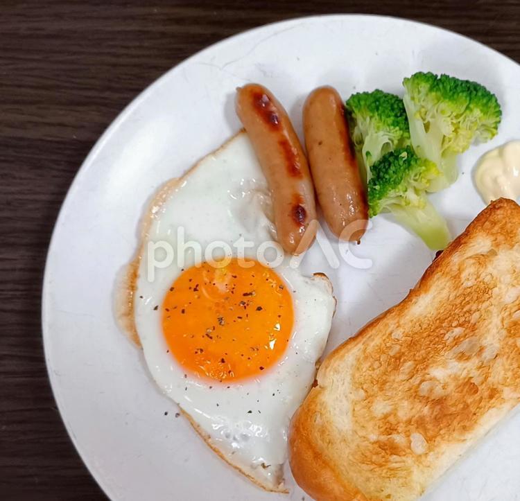 朝食イメージ 朝食,パン,洋風の写真素材