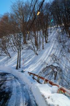 250320秋山郷上野原、和山 250320秋山郷上野原、和山の写真