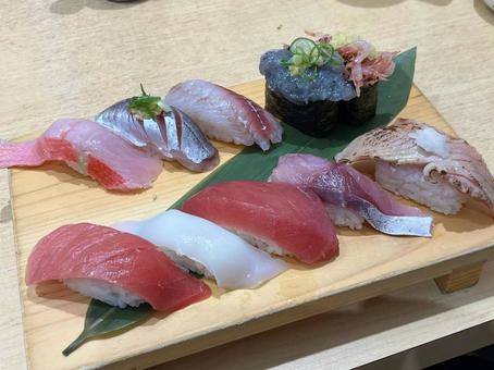 Nigiri sushi, JPG Nigiri sushi, JPG