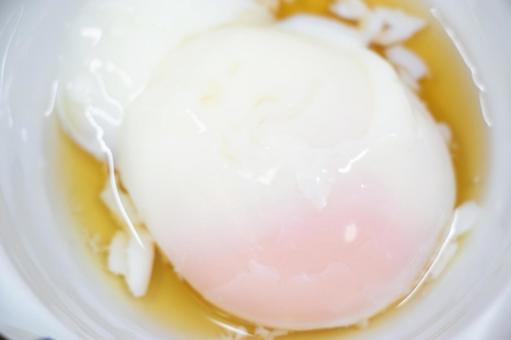 温泉卵 温泉卵,卵,温玉の写真素材