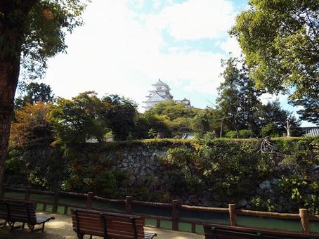 【風景写真】姫路城の風景 【風景写真】姫路城の風景の写真