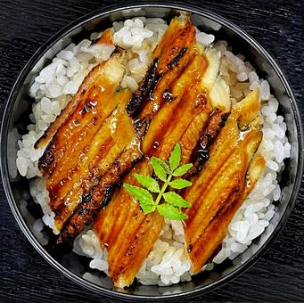 濃厚タレで焼き上げた穴子飯 濃厚タレで焼き上げた穴子飯 穴子,穴子飯,焼き穴子の写真素材