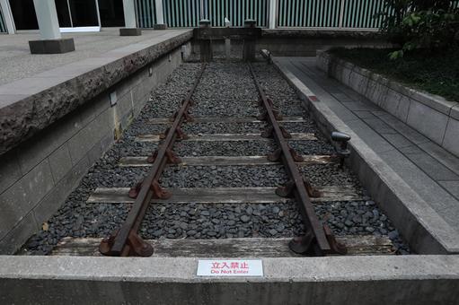 新橋 旧新橋停車場 新橋 旧新橋停車場 新橋,旧新橋停車場,0哩標識の写真素材