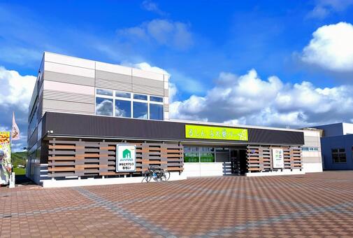 北海道　道の駅るもい 道の駅,道の駅るもい,国道231号の写真素材