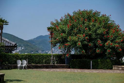 ［長崎県長崎市］グラバー園 長崎,長崎市,南山手の写真素材