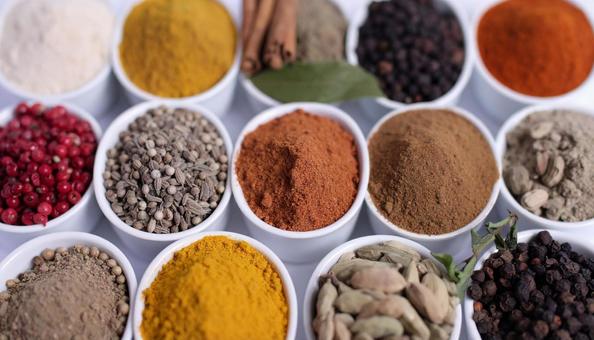 スパイス　スパイス集合の写真