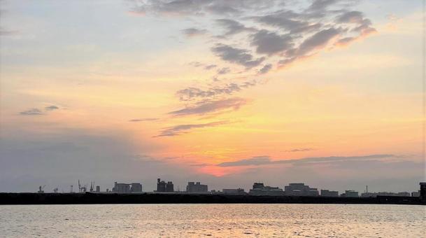 夕焼け 14649 夕焼け 14649の写真