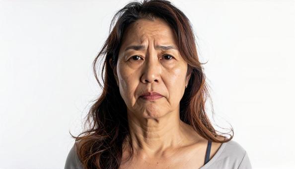 ほうれい線 ほうれい線の写真