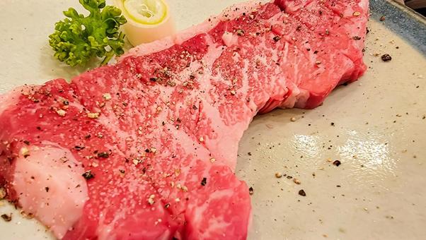 国産黒毛和牛のステーキ 国産黒毛和牛のステーキ 和牛,黒毛和牛,ステーキの写真素材