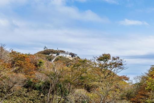 三重　御在所岳　ロープウェイ駅 御在所岳,山,御在所山の写真素材