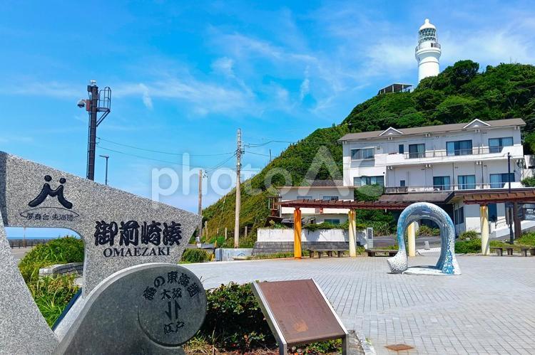 御前崎灯台③ 御前崎,灯台,御前崎灯台の写真素材