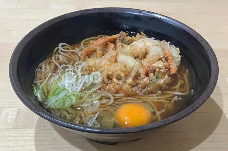 かき揚げ蕎麦 蕎麦,そば,かき揚げの写真素材