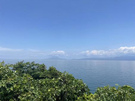大自然 大自然 鹿児島,鹿児島旅行,ひとり旅の写真素材