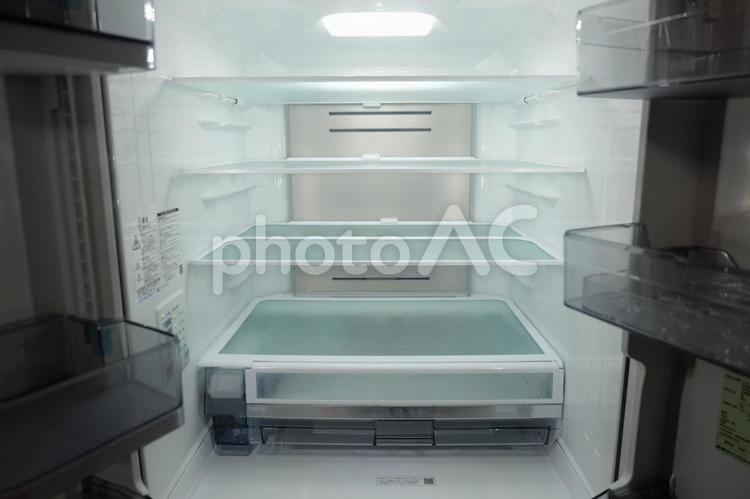 新しい冷蔵庫（使い始め）03 冷蔵庫,新しい,新品の写真素材