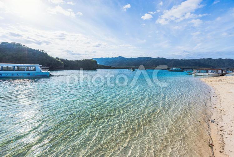 沖縄県・石垣島　川平湾の絶景 川平湾,石垣島,海の写真素材
