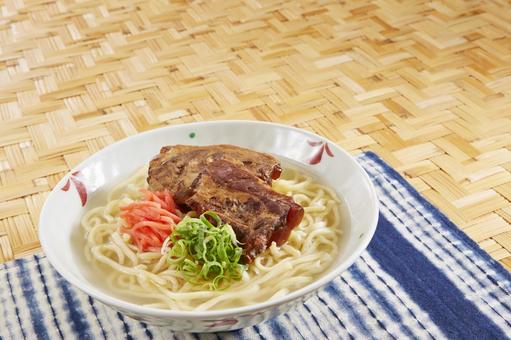 ソーキそば ソーキそば ソーキそば,沖縄そば,沖縄料理の写真素材