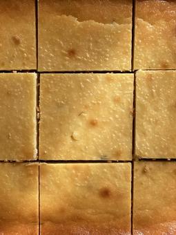 ブルーチーズのチーズケーキ ブルーチーズのチーズケーキの写真