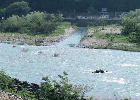 大河 大河 河川,川,河の写真素材