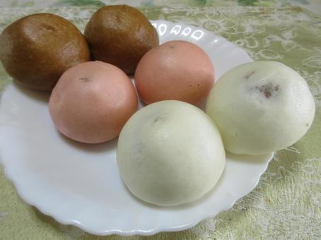 饅頭 饅頭の写真