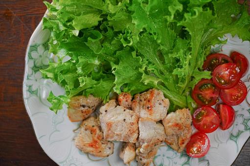 鶏むね肉のソテー 鶏むね肉のソテーの写真