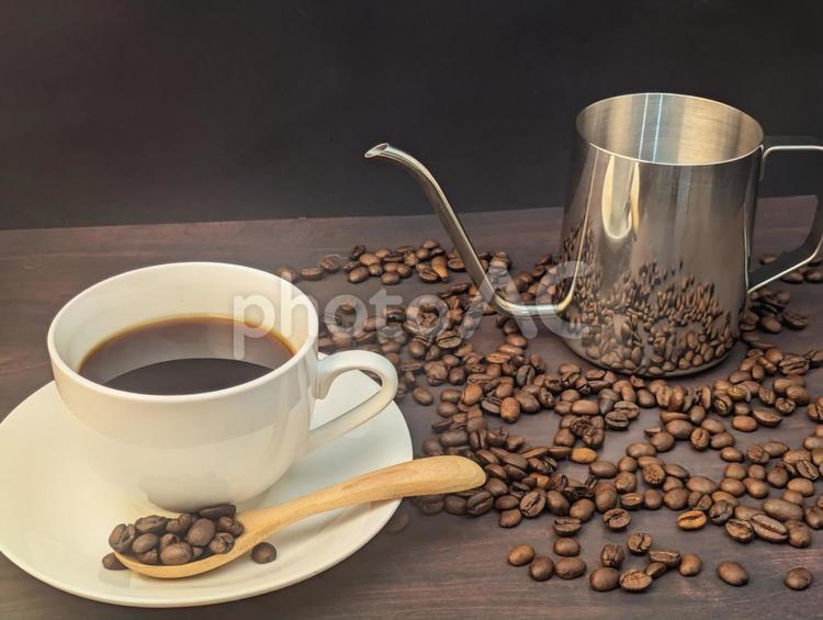 香ばしいコーヒー23 コーヒー,珈琲,コーヒカップの写真素材