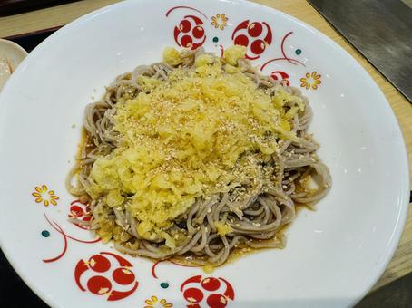 たぬきそば そば,蕎麦,かけそばの写真素材