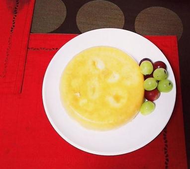 手作りケーキ おうちデート,フード,食事の写真素材