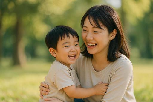 母と子 母と子の写真