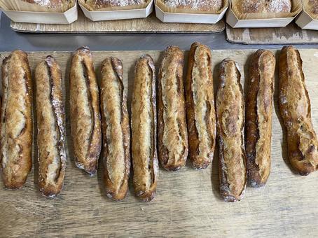 Photo, bread, french bread, baked bread, 