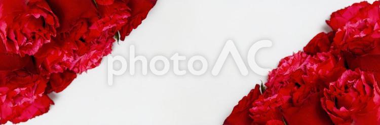 赤いバラの花束イメージ素材 花,赤,バラの写真素材