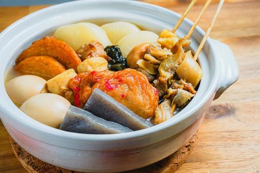 具だくさんのおでん おでん,鍋料理,大根の写真素材