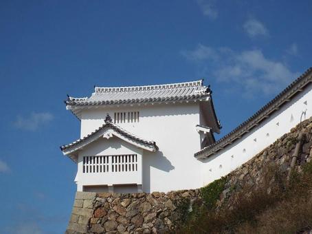 【風景写真】姫路城の風景 【風景写真】姫路城の風景 姫路城,世界遺産,国宝の写真素材
