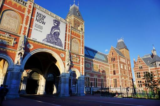 アムステルダム国立美術館 ライクスミュージアム,美術館,芸術の写真素材