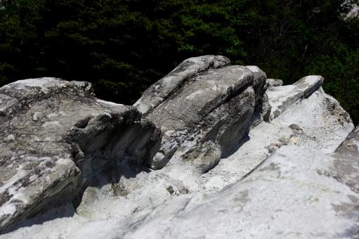 岩稜の地層10の写真