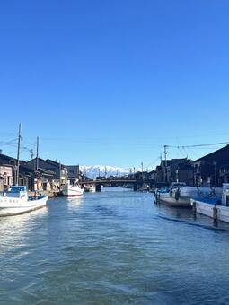 富山県内川クルーズ 内川,クルーズ,観光船の写真素材