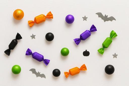 ハロウィン風キャンディ ハロウィン風キャンディの写真