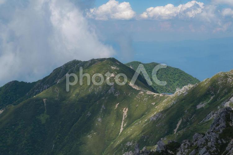 木曽駒ヶ岳 木曽駒ヶ岳,長野,信州の写真素材