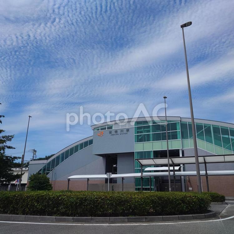 JR東海道線　安倍川駅 安倍川駅,駅,駅舎の写真素材