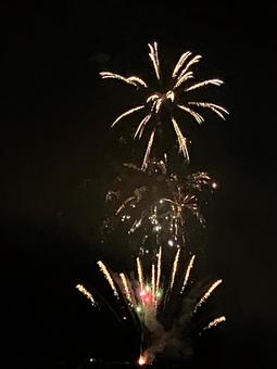 花火7 花火,はなび,夜空の写真素材