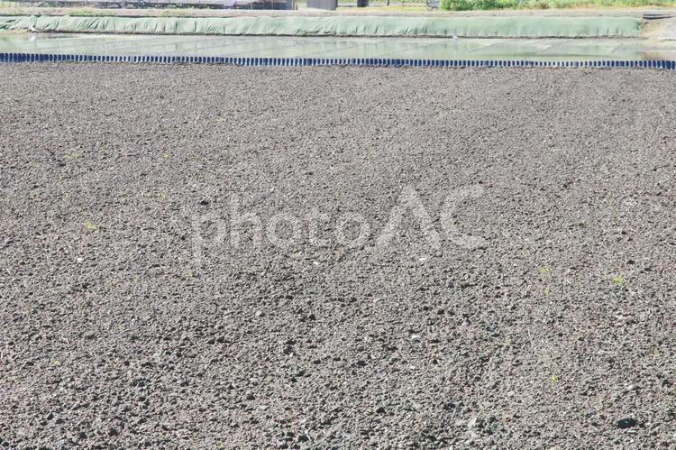耕して綺麗に手入れしている田畑 砂,土,地面の写真素材