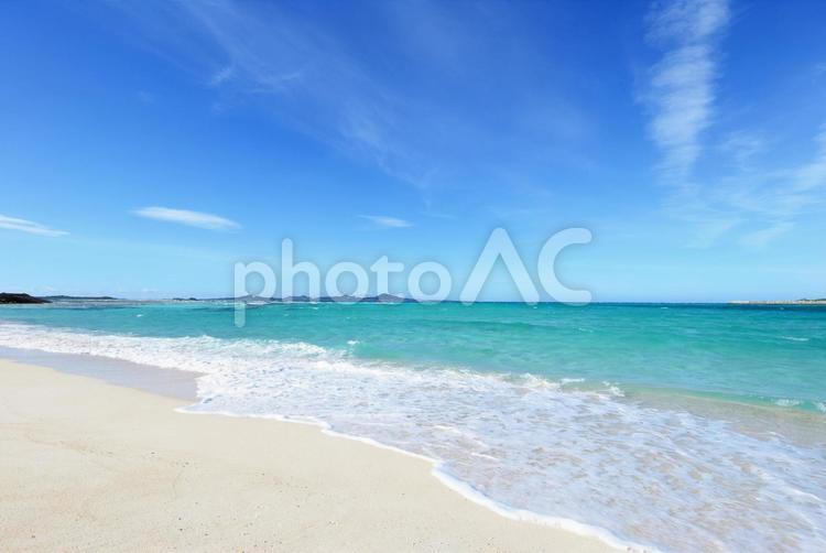沖縄の美しいビーチ 沖縄,海,ビーチの写真素材