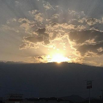 夕焼け 夕焼けの写真