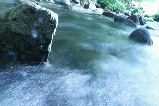 清流の写真