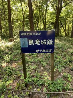 黒滝城 黒滝城の写真