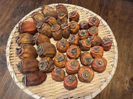 干し柿 干し柿,果物,秋イメージの写真素材