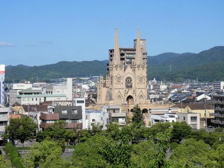 福山城の風景 福山城の風景の写真