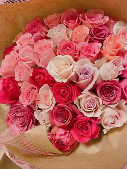 バラの花束 バラの花束 バラ,花,花束の写真素材